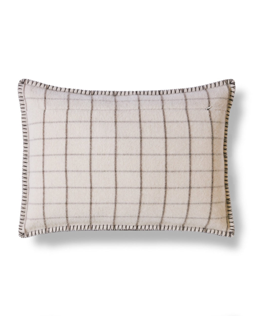 Merci - cushion - Cha Iro Brown Check