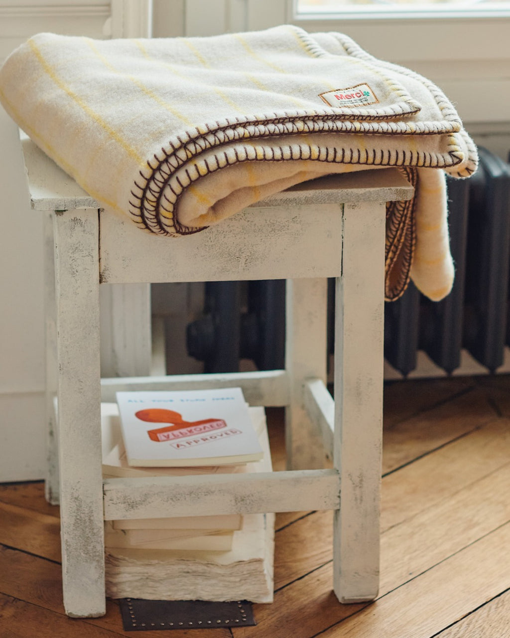 Merci - blanket - Asahi Yellow Check
