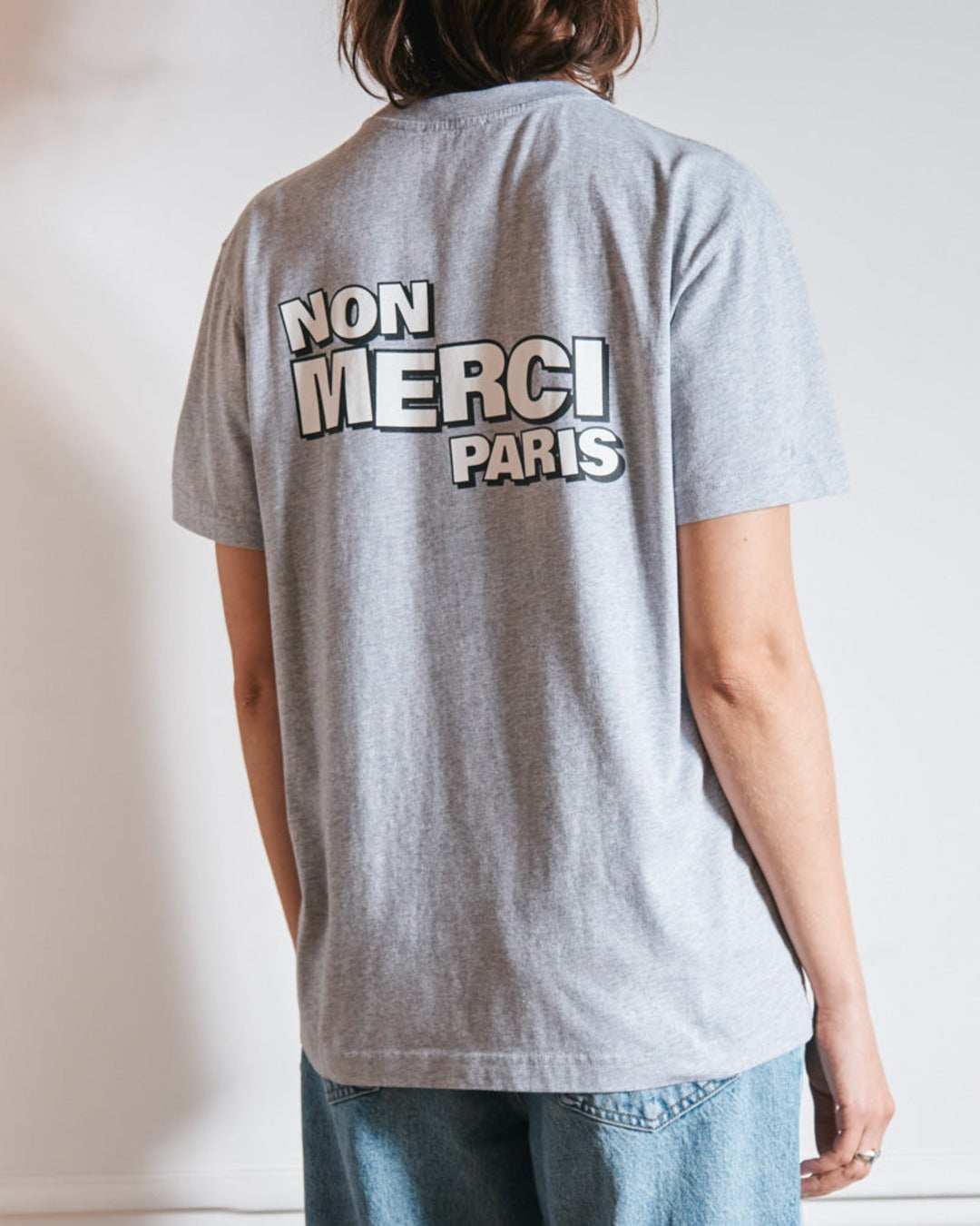 Merci - Non Merci T-Shirt Kids - Grey