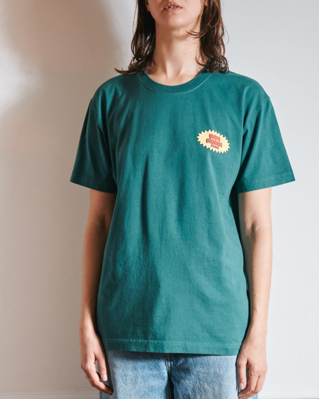 Merci - T-Shirt Non Merci Beavies - Vert