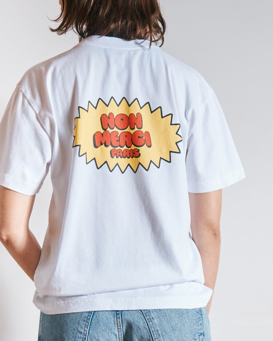 Merci - Non Merci Beavies T-Shirt Kids - White