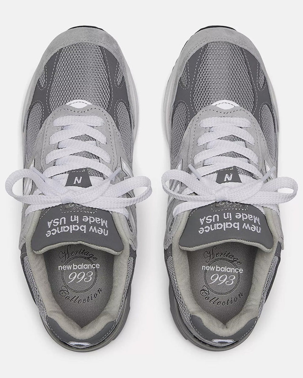 Martian のシルバー製　バスケット New Balance - Baskets MR993GL - Gris – Merci Paris
