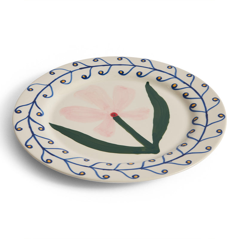 Assiette plate - Antiquity - Hay