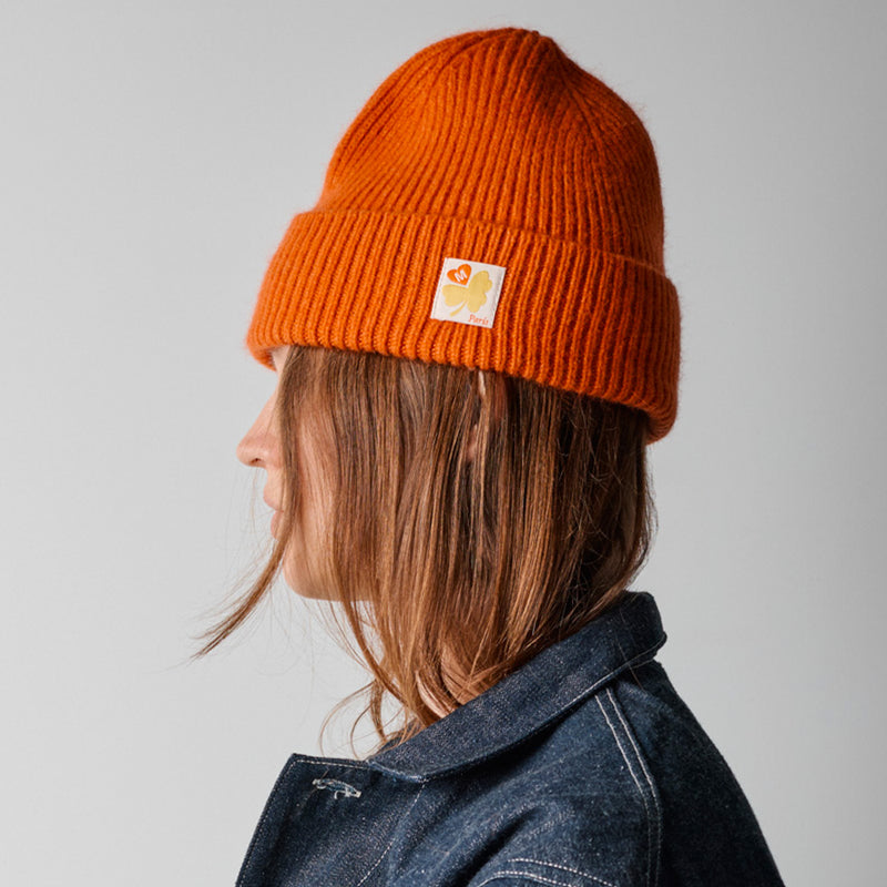 Merci - Bonnet Lucky - Orange & Jaune