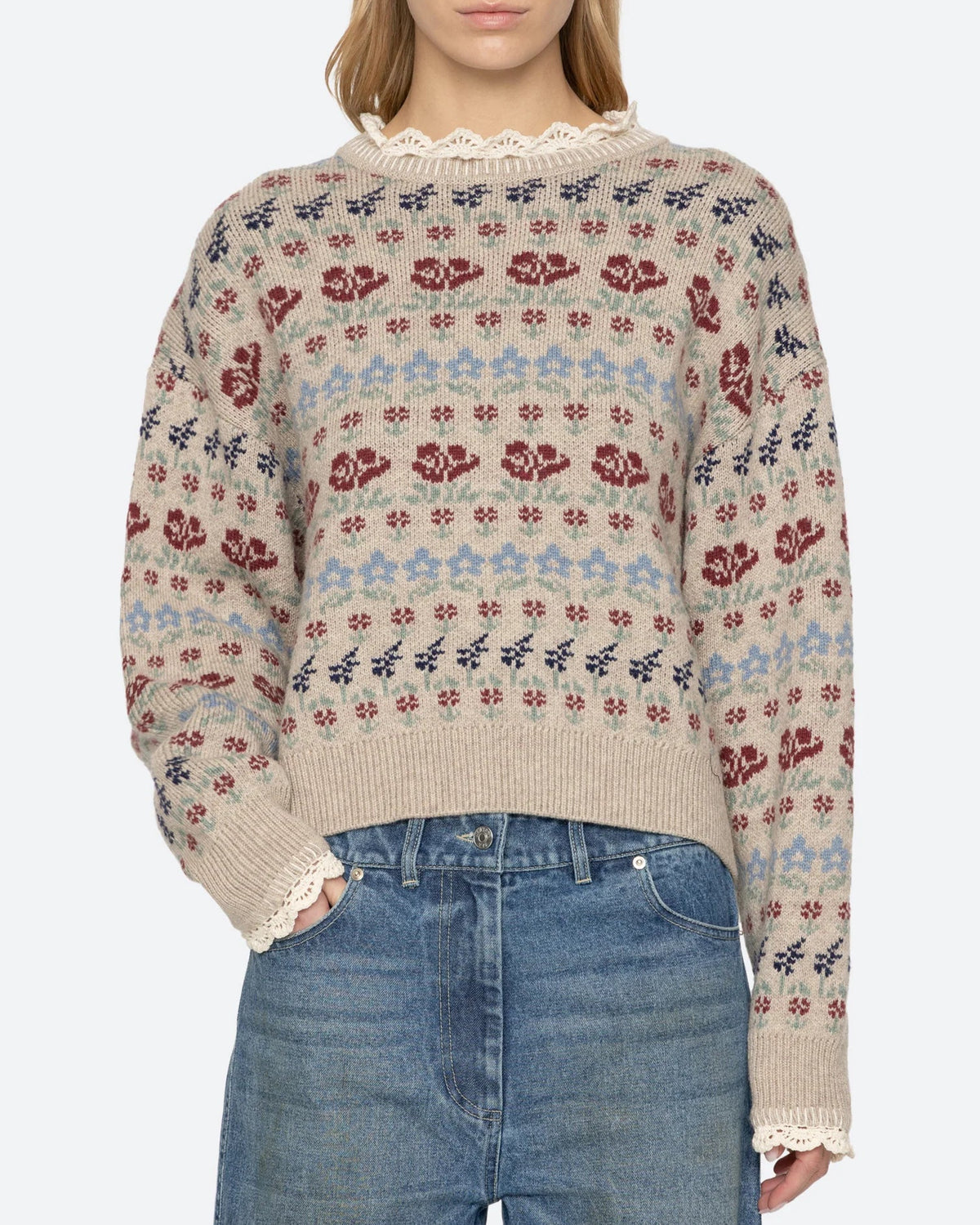 Sea New York - Preston Sweater - Beige