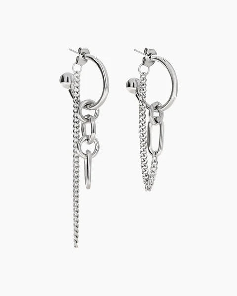 Justine Clenquet - Boucles D'Oreilles Allen - Palladium