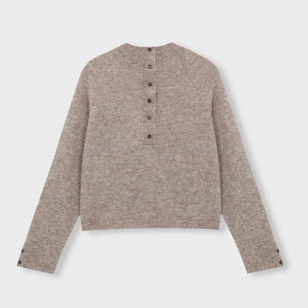 Cordera - Pull en Alpaga - Taupe