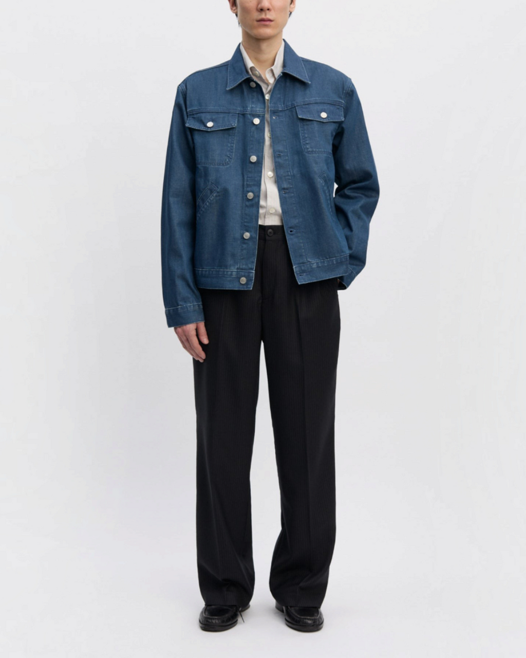 Another Aspect - Veste en denim 2.0 - Bleu