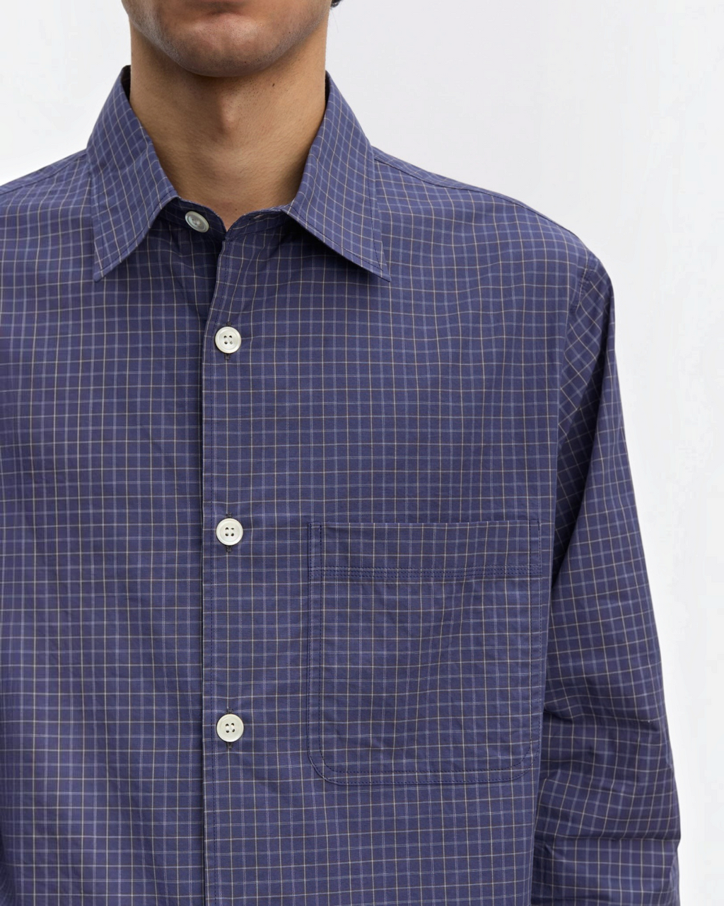 Another Aspect - 4.0 JPN Shirt - Purple Checks