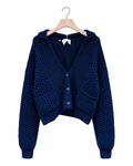 Lisa Yang - Becs Cardigan - Navy