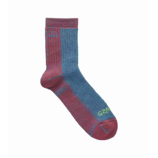 Gramicci - Chaussettes Laine Merinos  - Bleu/Rose