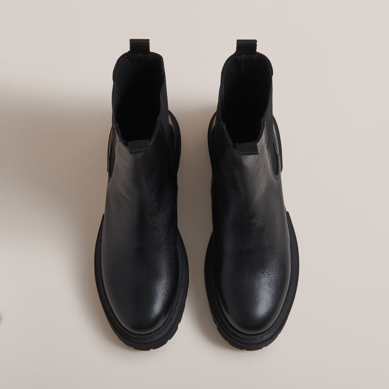 Hudson London - Bottines Chelsea Blake - Noir