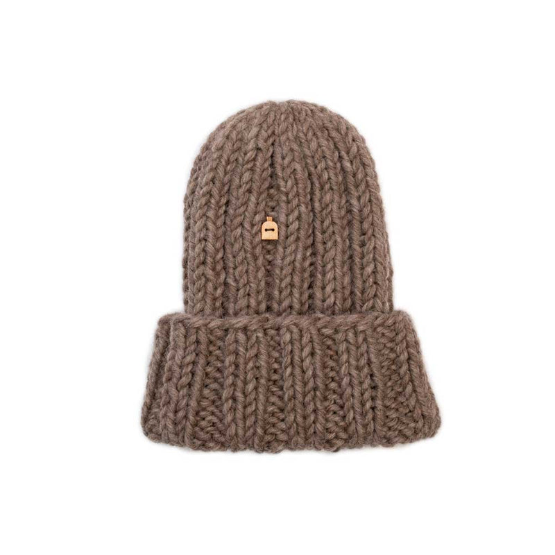 Myssy - Bonnet en Laine - Marron