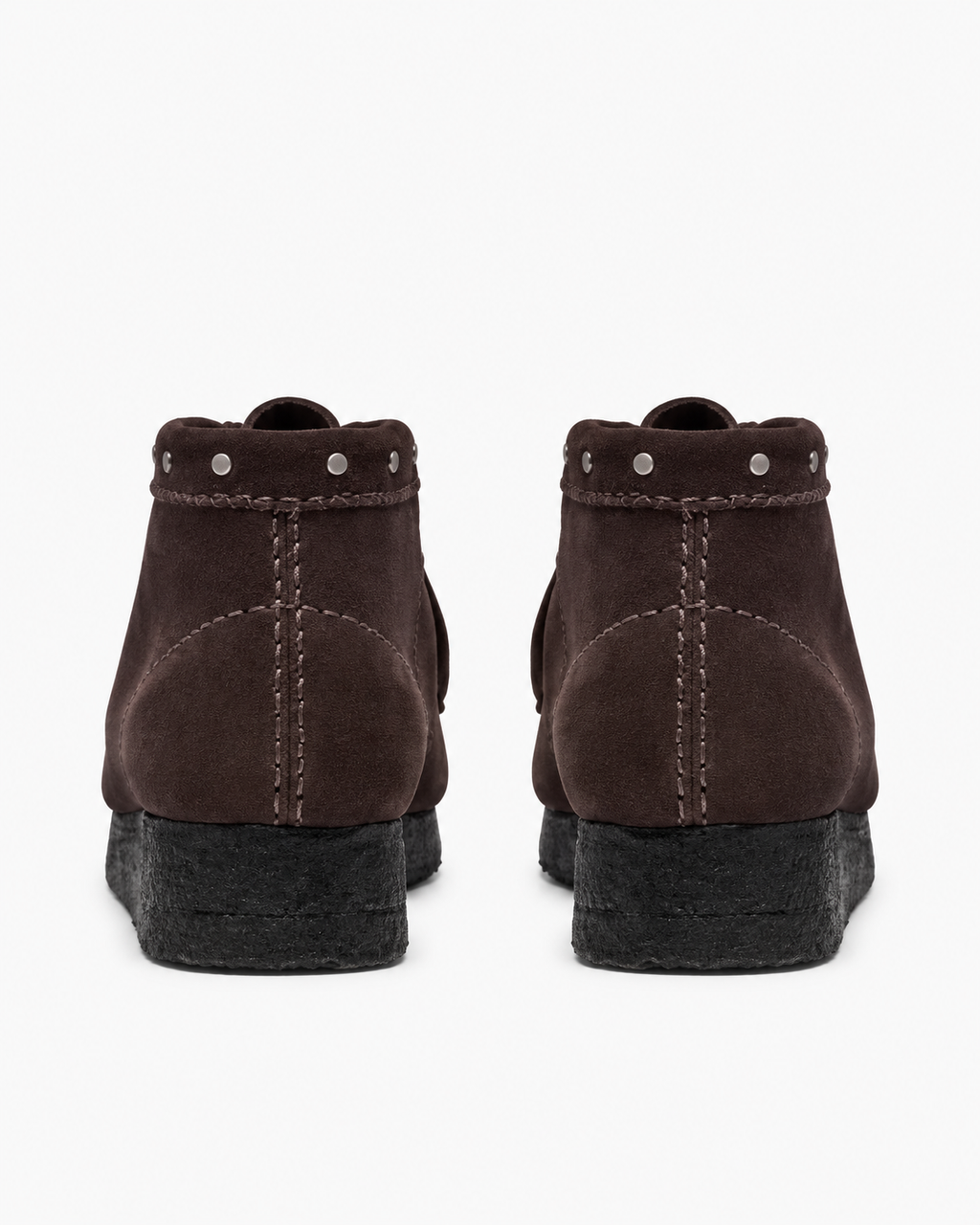 Clarks - Bottes Wallabee - Marron