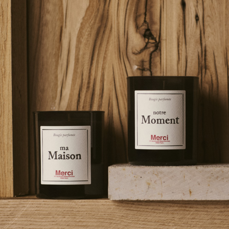 Bougie Merci - Ma Maison