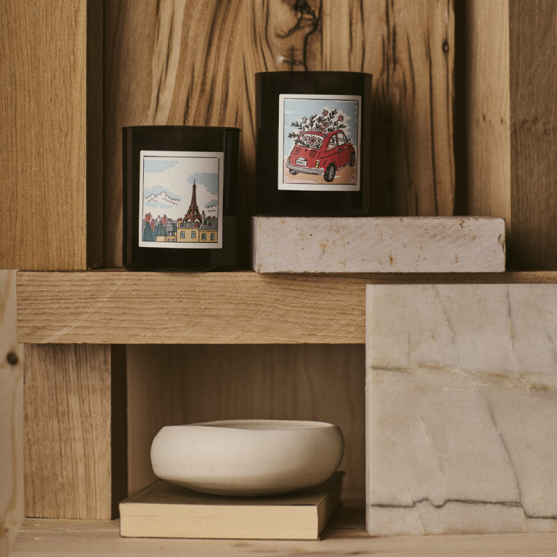 Bougie Merci - Ma Maison