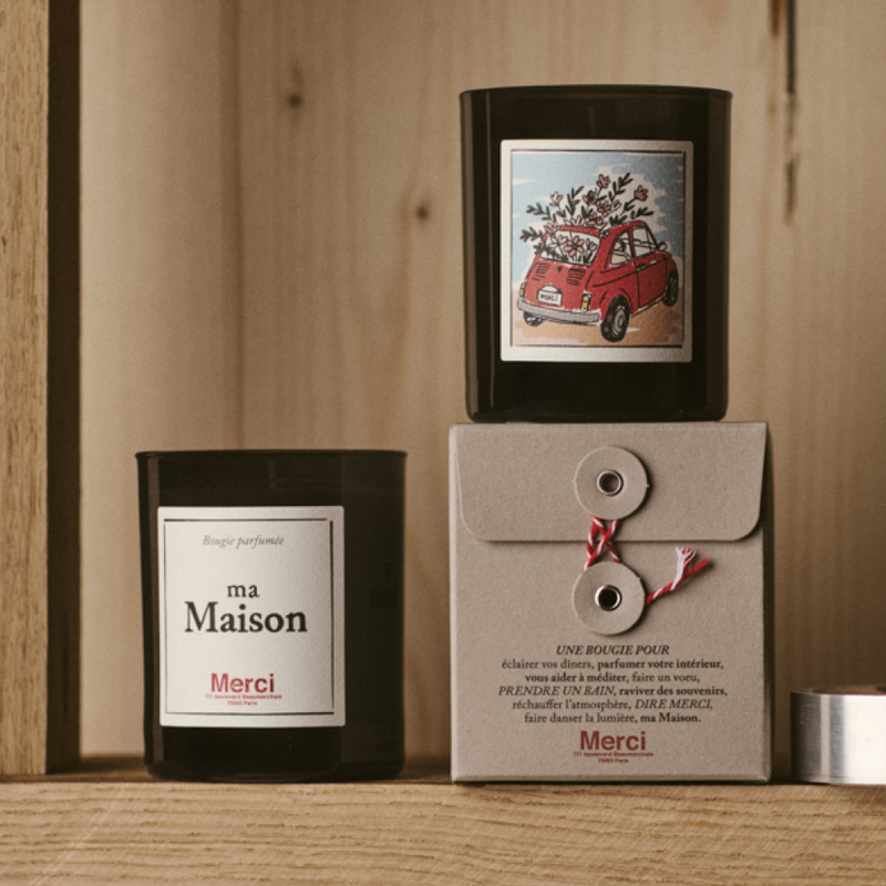 Bougie Merci - Notre Moment