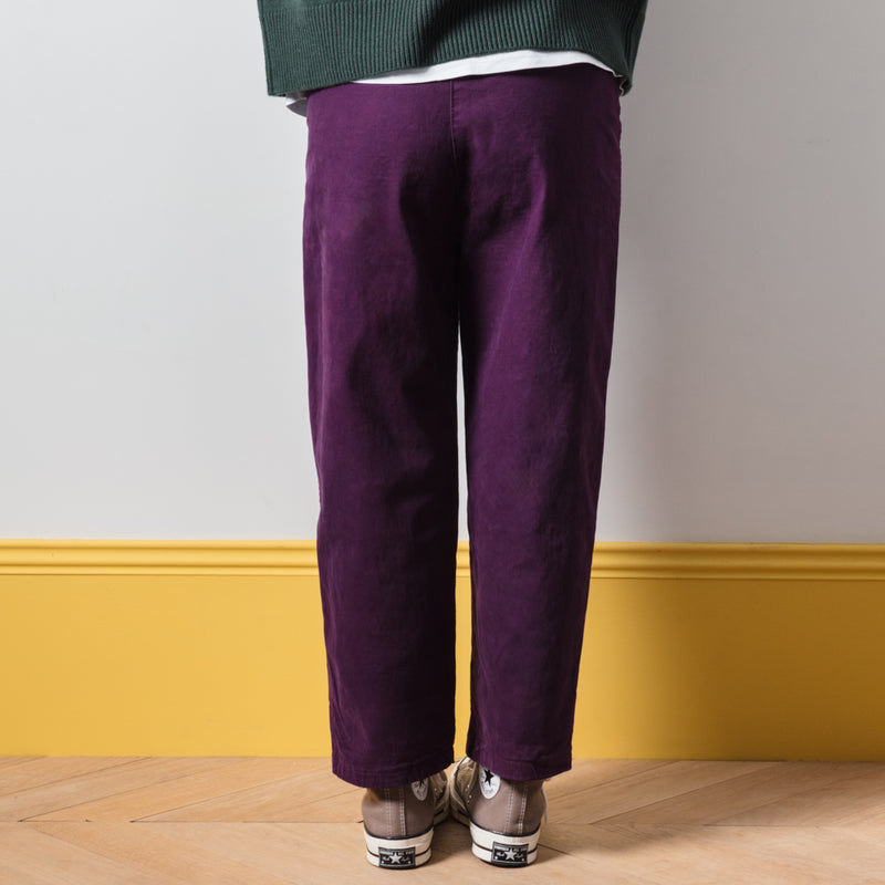 Merci - Pantalon en Coton - Violet
