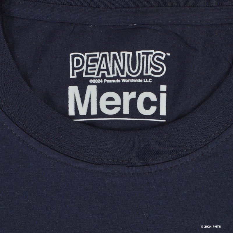 Peanuts x Merci - T-Shirt Skate - Marine