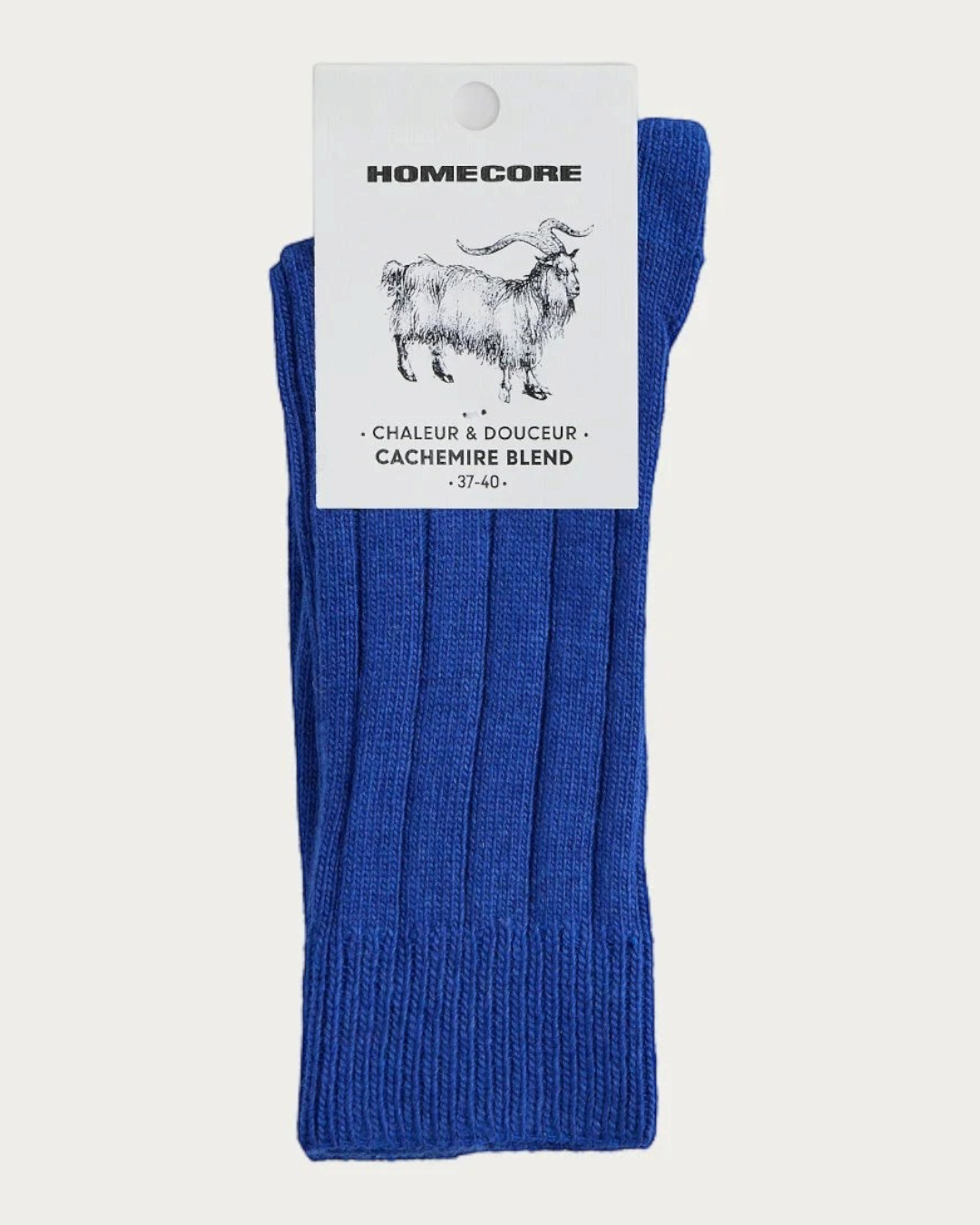 Homecore - Cashmere Socks - Blue