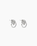 Justine Clenquet - Boucles D'Oreilles Cara - Palladium