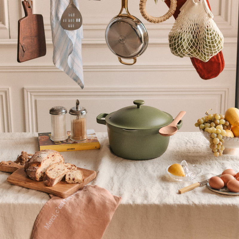 Casserole En Terre Cuite Avec Couvercle - Pot En Argile Traditionnel Pour Cuisine Asiatique, Facile à Nettoyer - 11