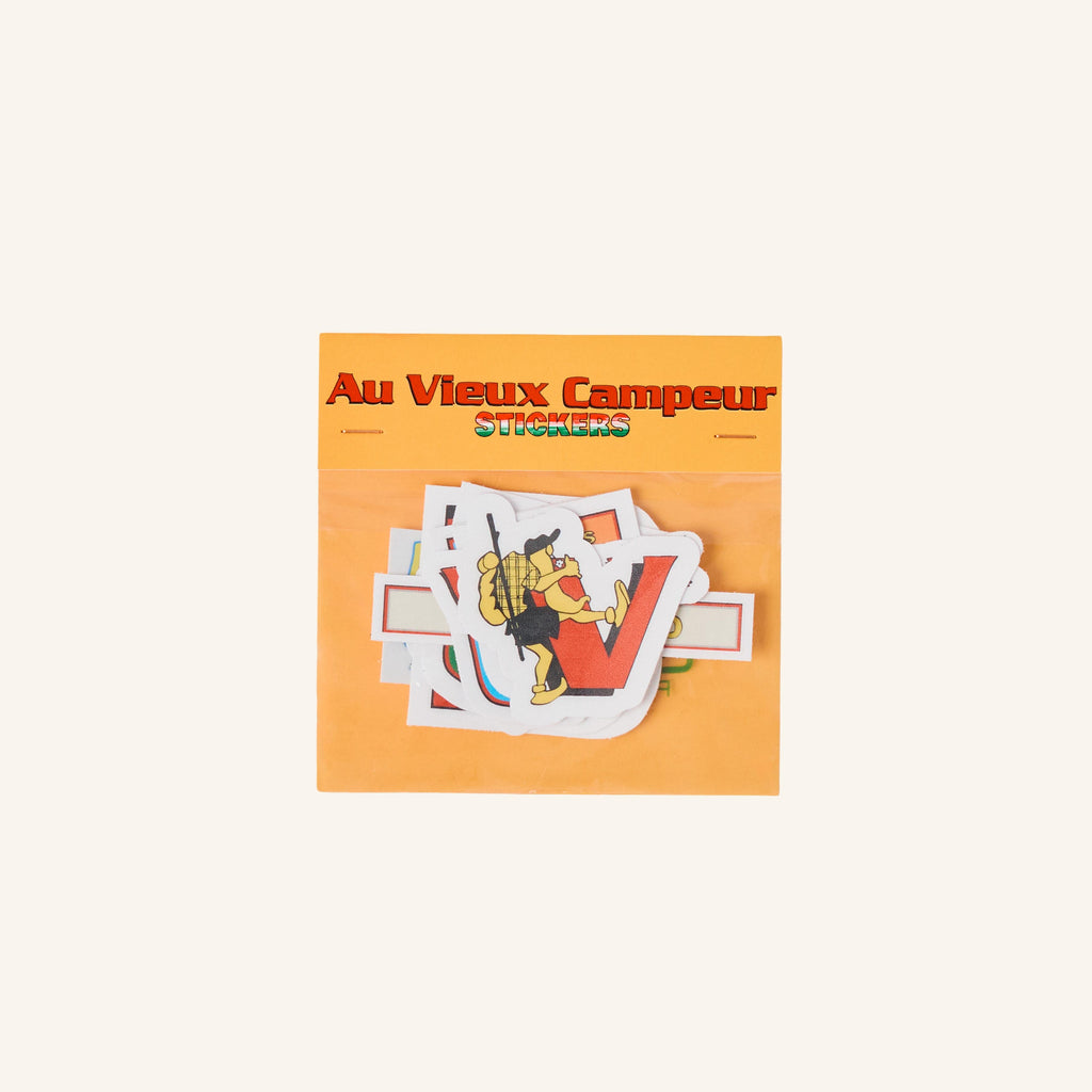 Au Vieux Campeur - Congés Payés - Stickers Au Vieux Campeur - Logo