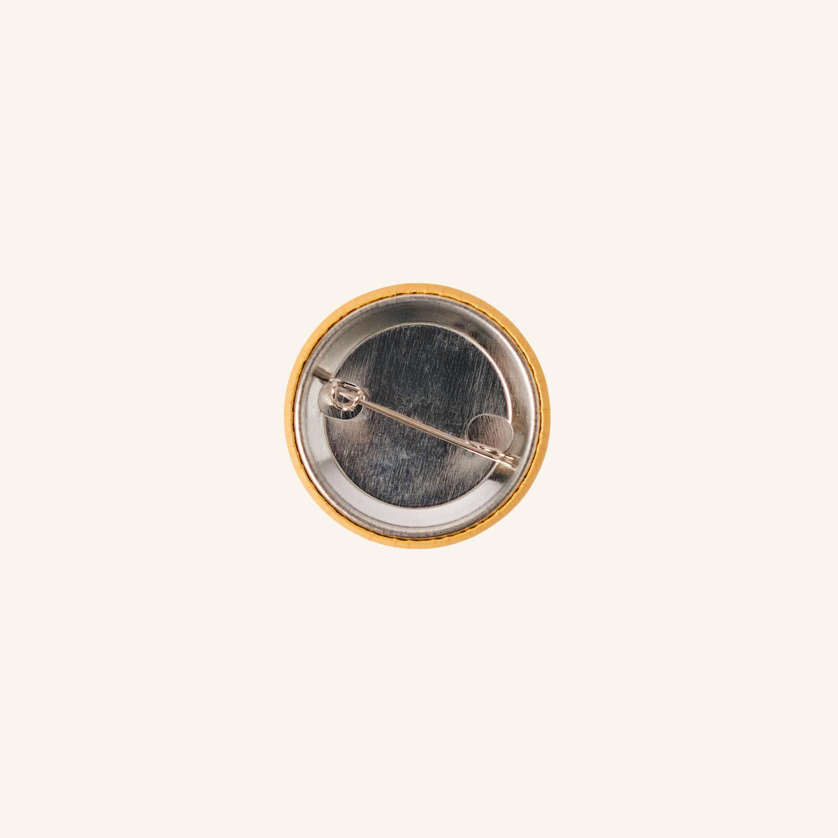 Au Vieux Campeur - Paid Leave - Badge - Vintage Yellow