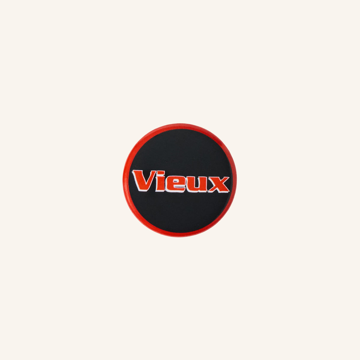 Au Vieux Campeur - Paid Leave - Old Scrappy Badge