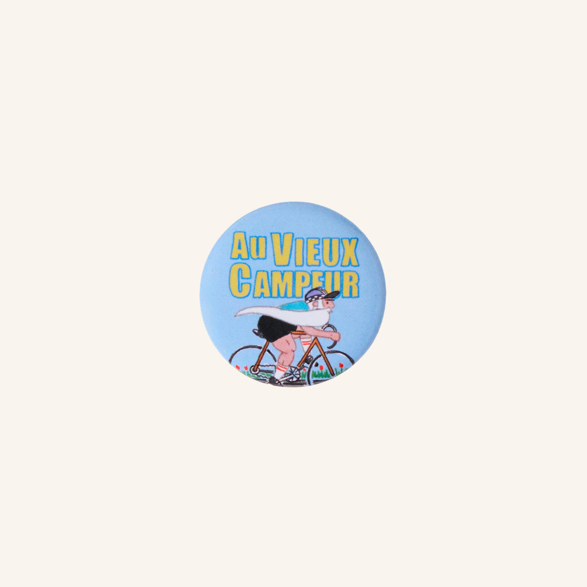 Au Vieux Campeur - Paid Leave - Cyclist Badge