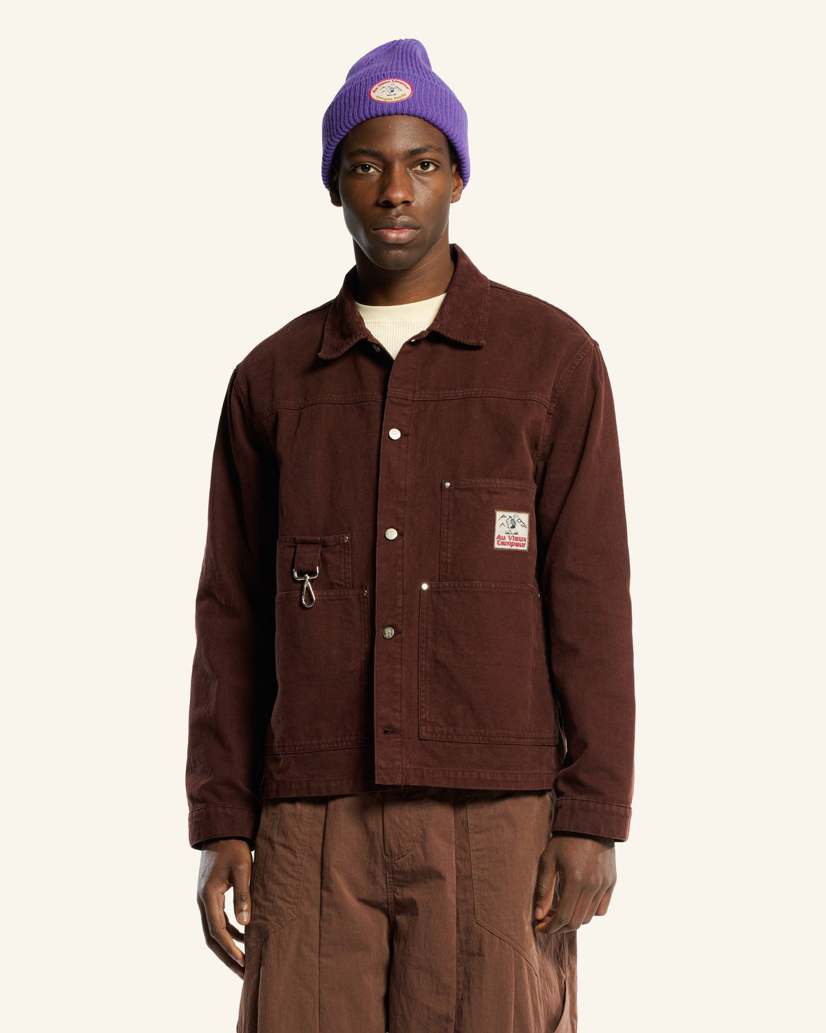 Au Vieux Campeur - Congés Payés - Veste Canva Henri - Chocolat
