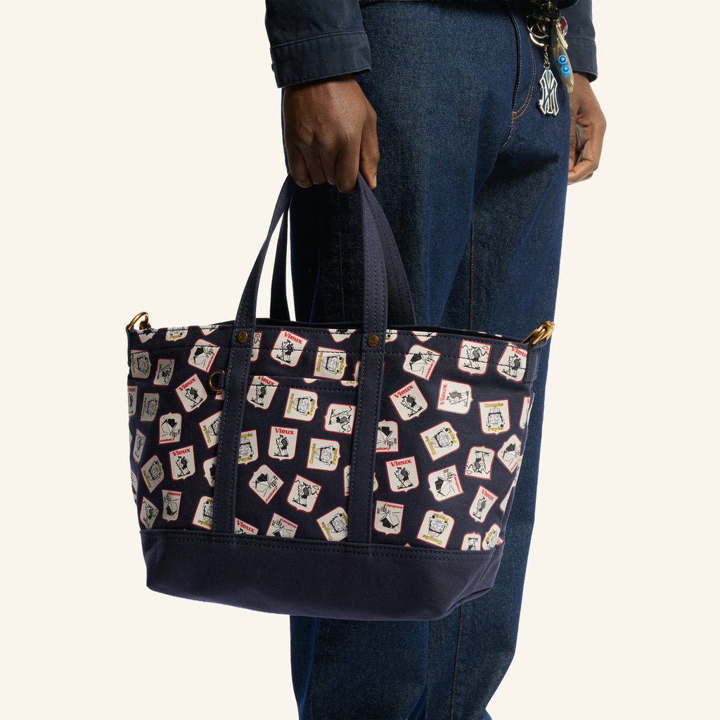 Au Vieux Campeur - Congés Payés - Après-ski Crest Tote - Navy