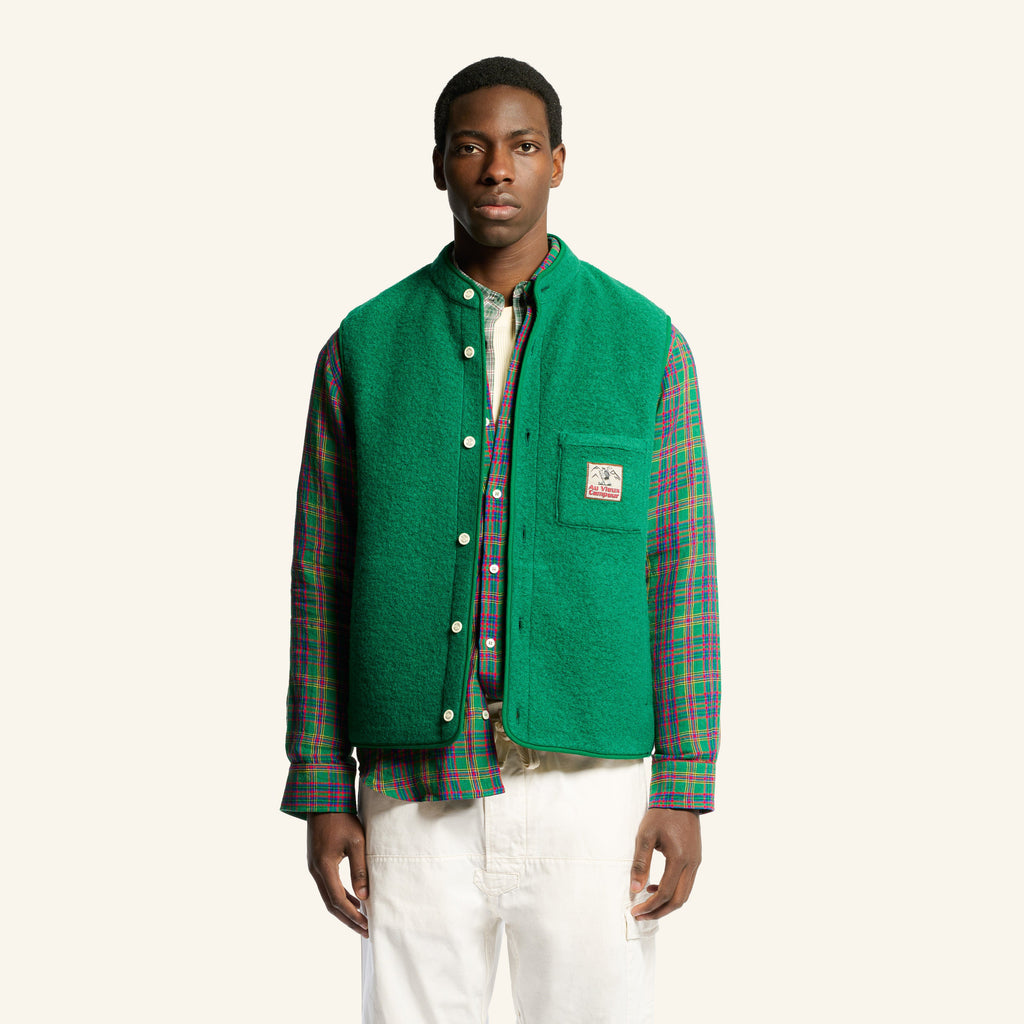 Au Vieux Campeur - Congés Payés - Sleeveless vest - Forest Green