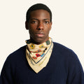 Au Vieux Campeur - Congés Payés - Bandana Domi - Blanc Multi