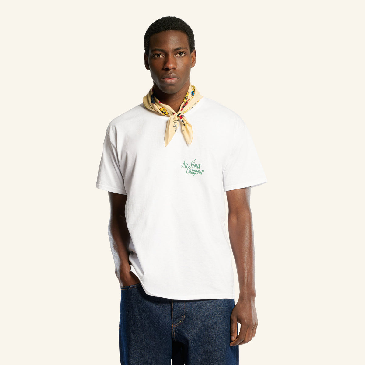 Au Vieux Campeur - Congés Payés - Sommets Short Sleeve T-shirt - White