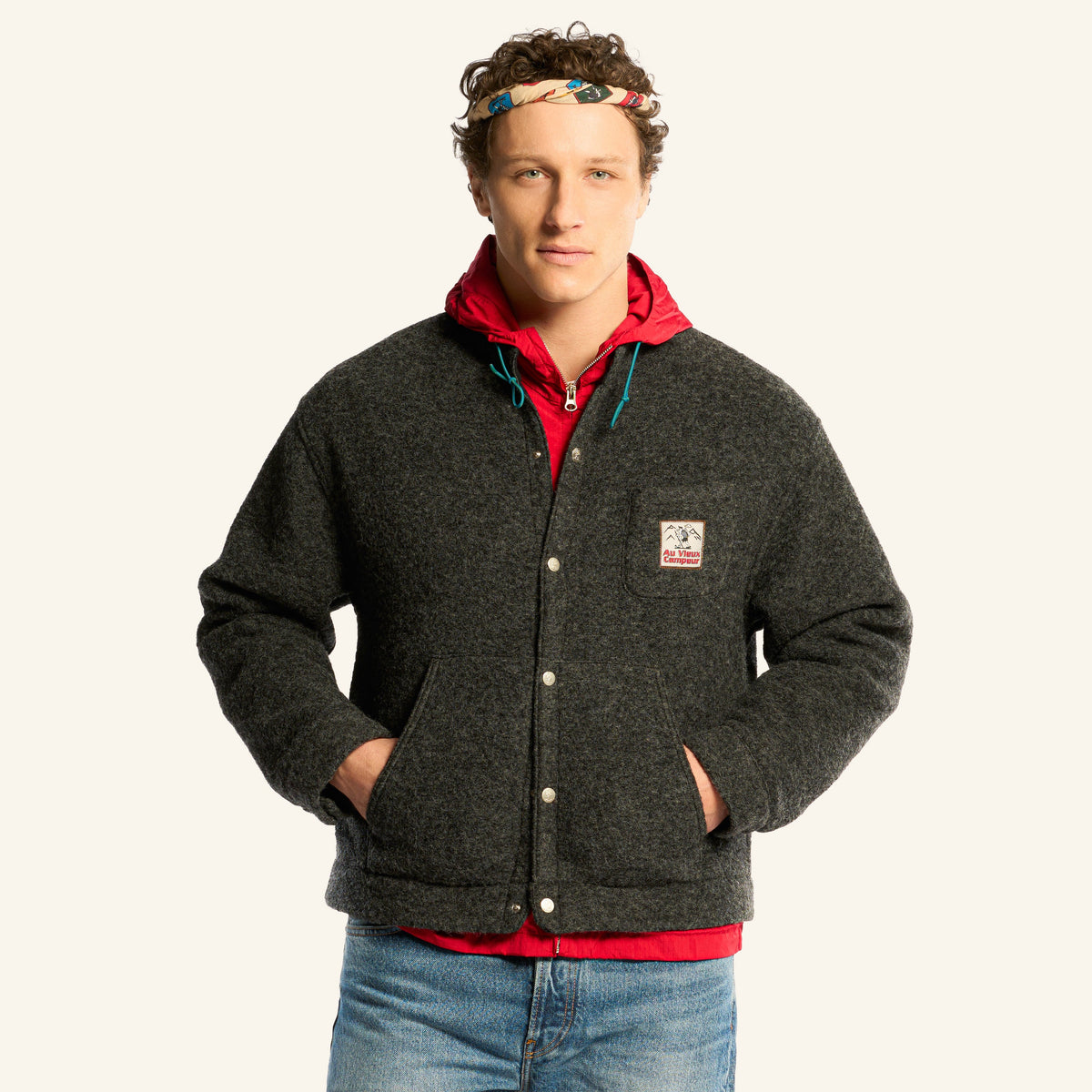 Au Vieux Campeur - Congés Payés - Veste Maurice - Anthracite