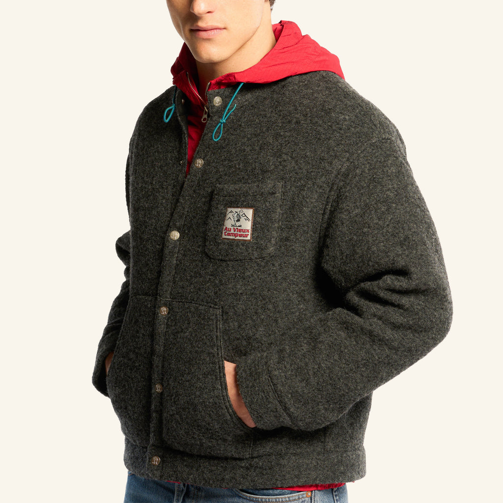 Au Vieux Campeur - Congés Payés - Veste Maurice - Anthracite