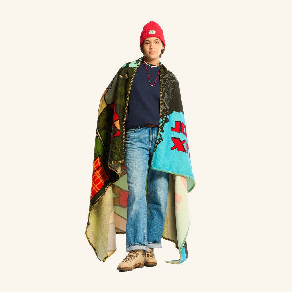 Au Vieux Campeur - Congés Payés - Au Vieux Campeur wool blanket - Camping
