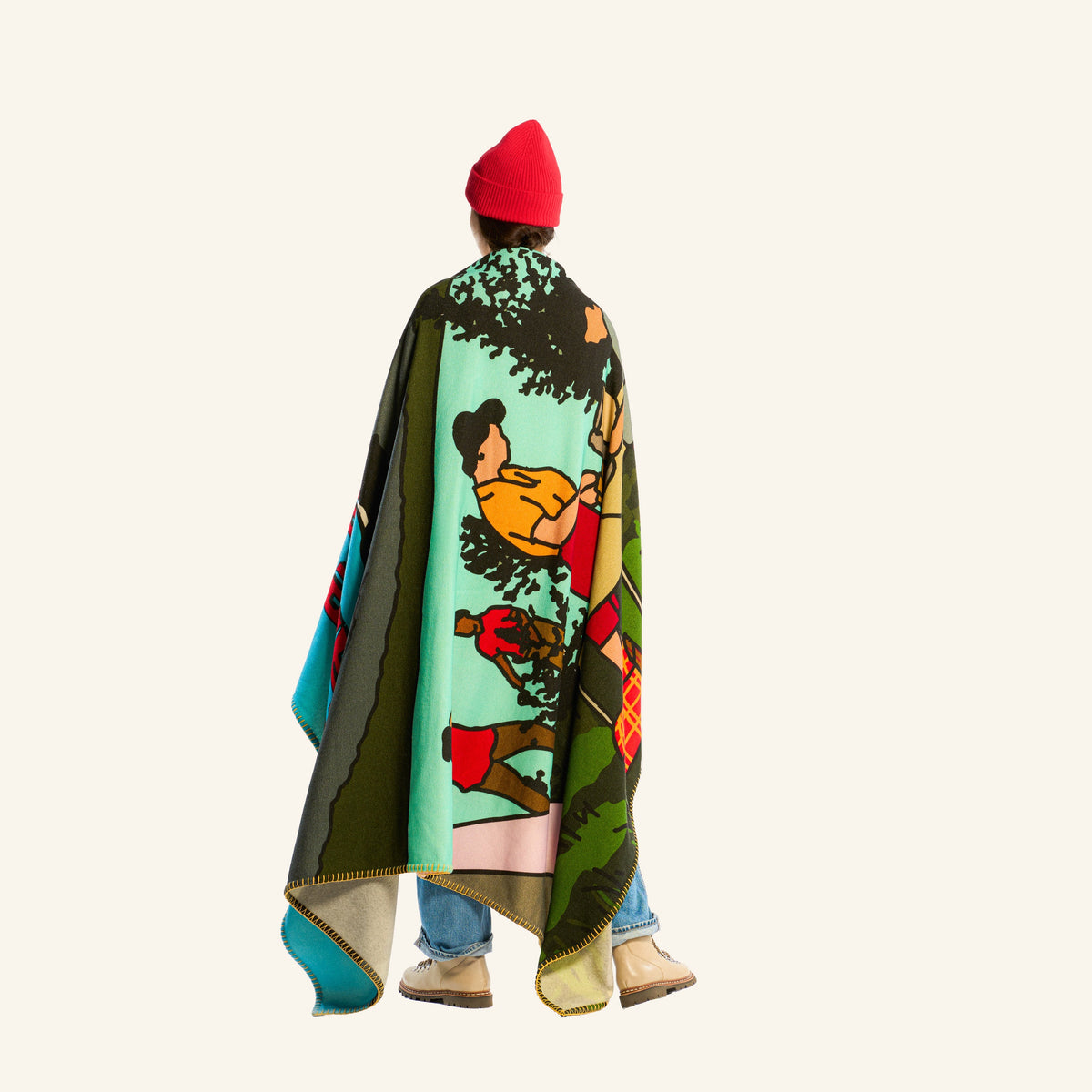 Au Vieux Campeur - Congés Payés - Au Vieux Campeur wool blanket - Camping