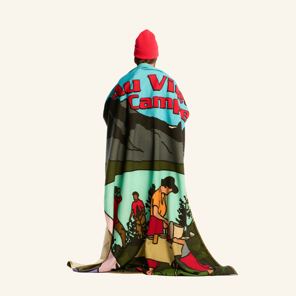Au Vieux Campeur - Congés Payés - Au Vieux Campeur wool blanket - Camping