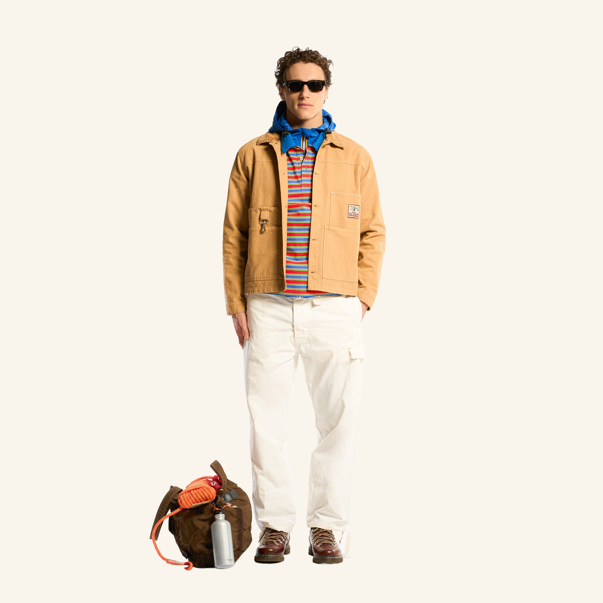 Au Vieux Campeur - Congés Payés - Veste Canva Henri - Beige