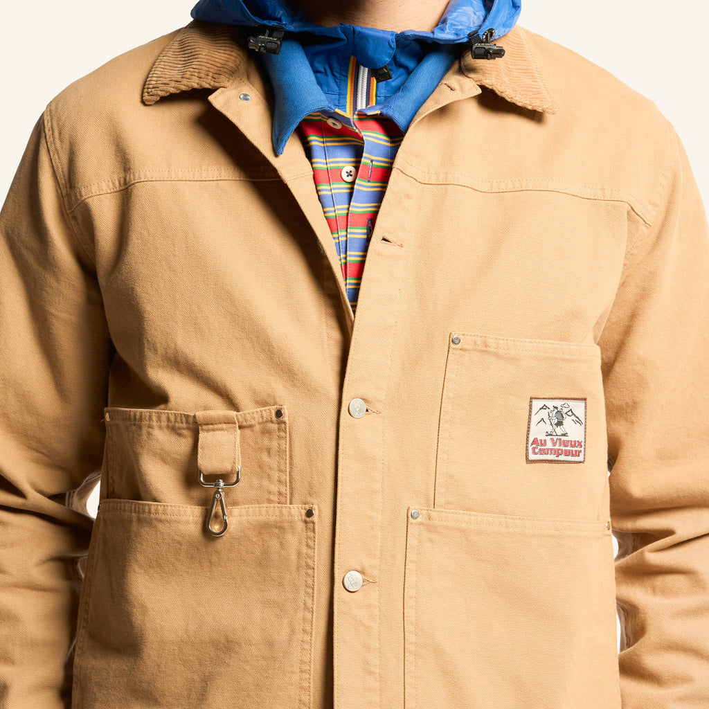 Au Vieux Campeur - Congés Payés - Veste Canva Henri - Beige