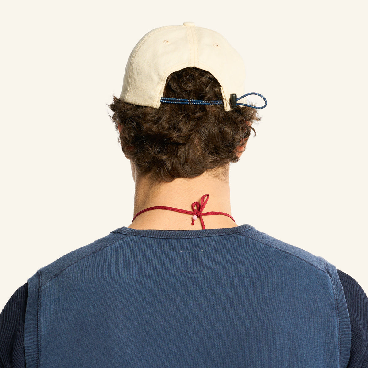 Au Vieux Campeur - Congés Payés - Casquette André - Bleu & Blanc