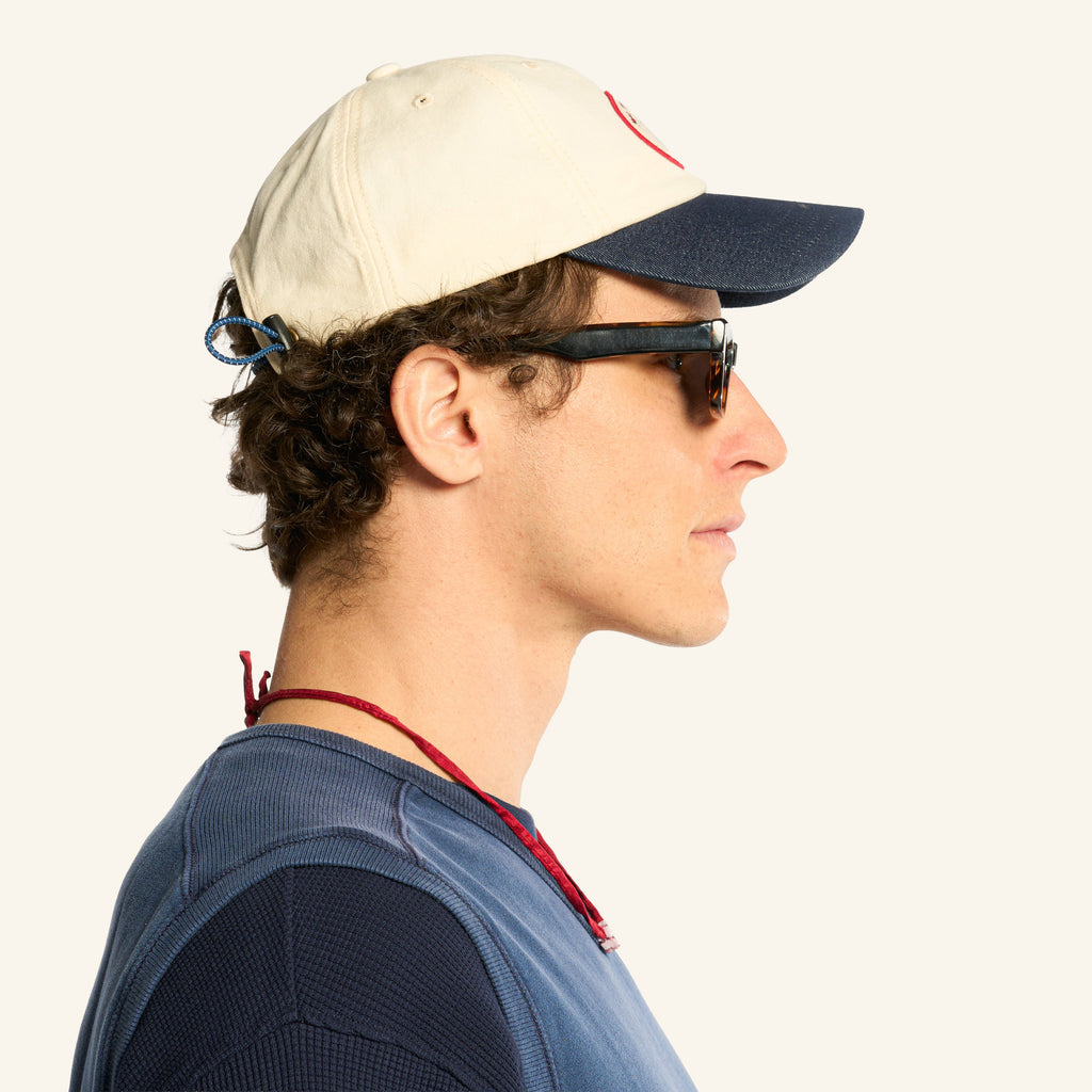 Au Vieux Campeur - Congés Payés - Casquette André - Bleu & Blanc