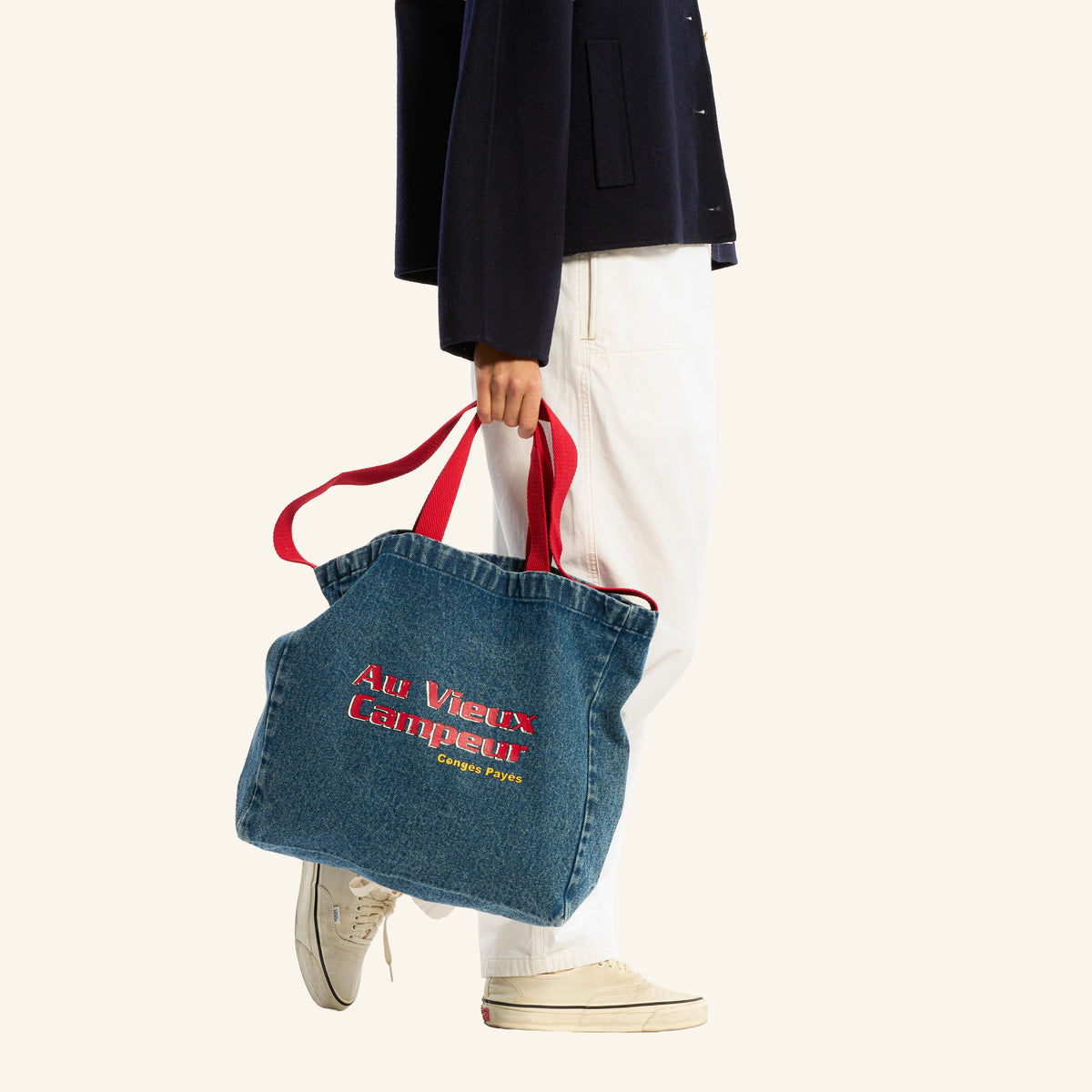 Au Vieux Campeur - Congés Payés - Tote Bag - Denim