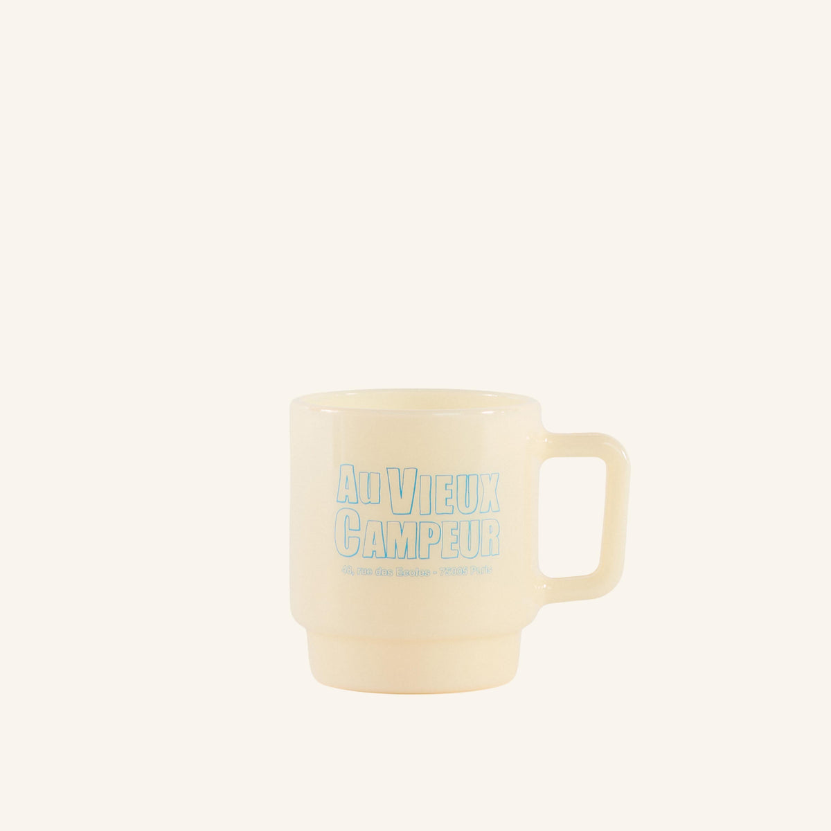 Au Vieux Campeur - Congés Payés - Mug - Blanc