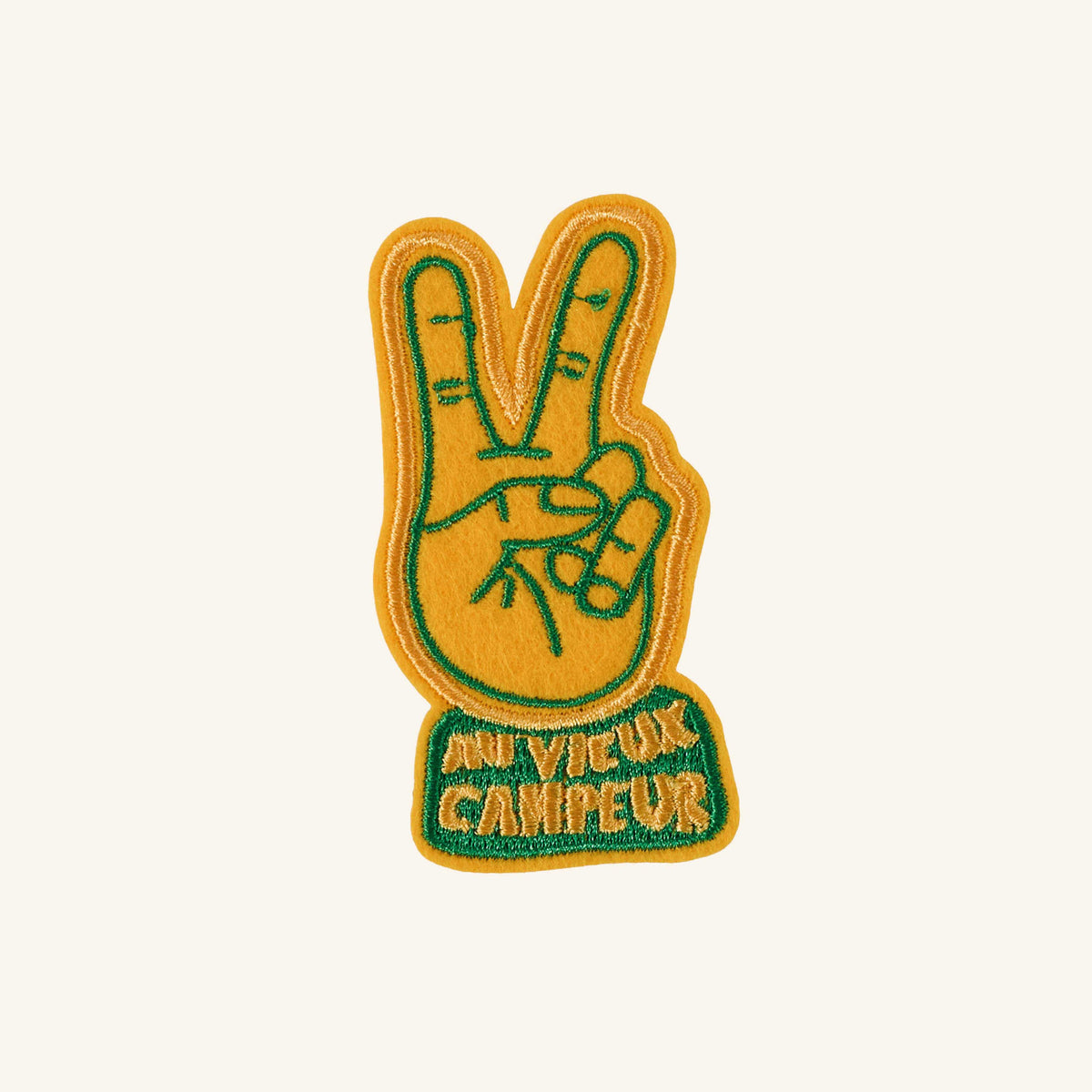 Au Vieux Campeur - Congés Payés - Patch Au Vieux Campeur - Peace