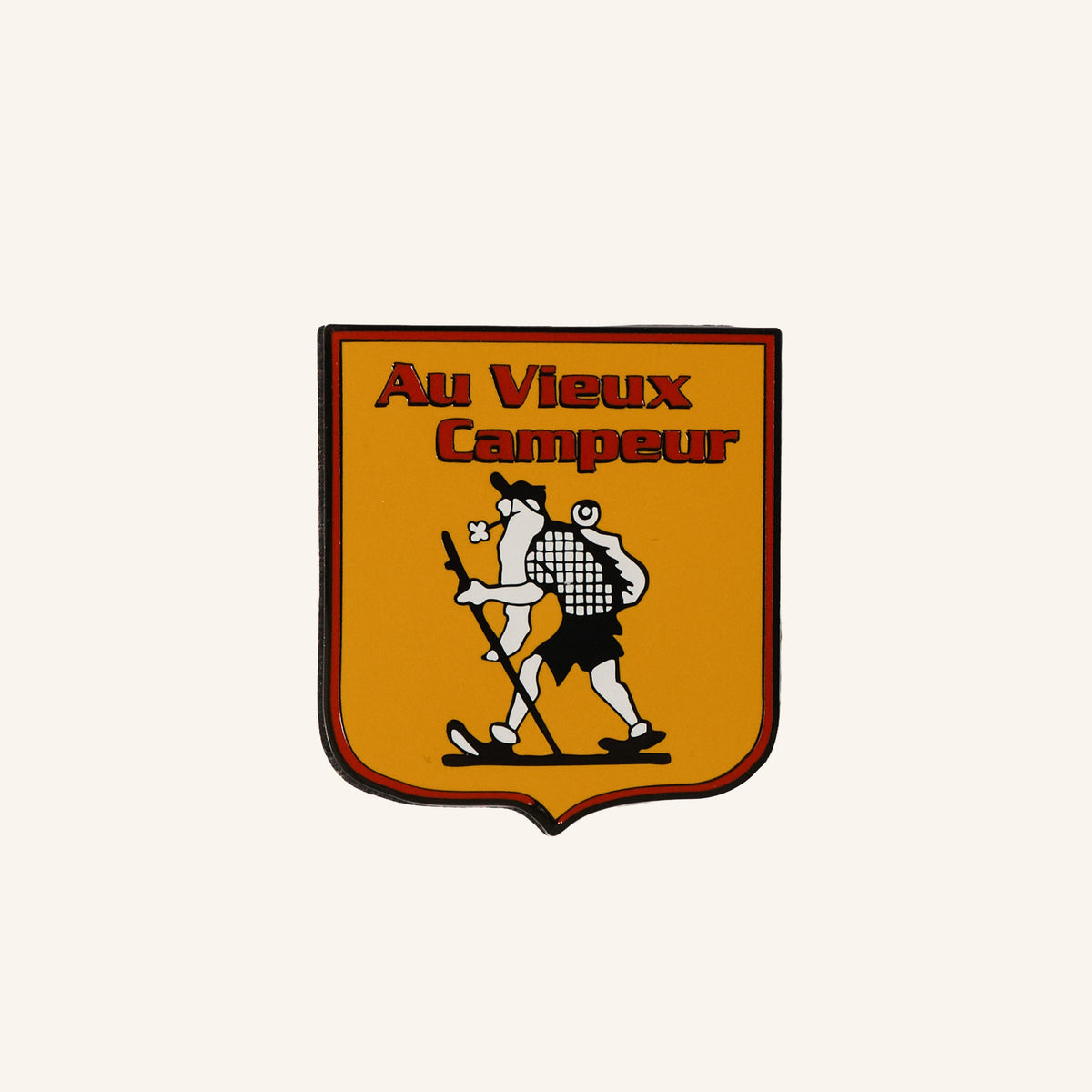 Au Vieux Campeur - Congés Payés - Magnet Au Vieux Campeur - Yellow Crest
