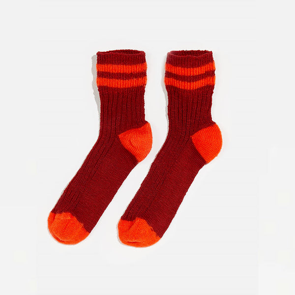 Bellerose - Chaussettes Funt - Rouge