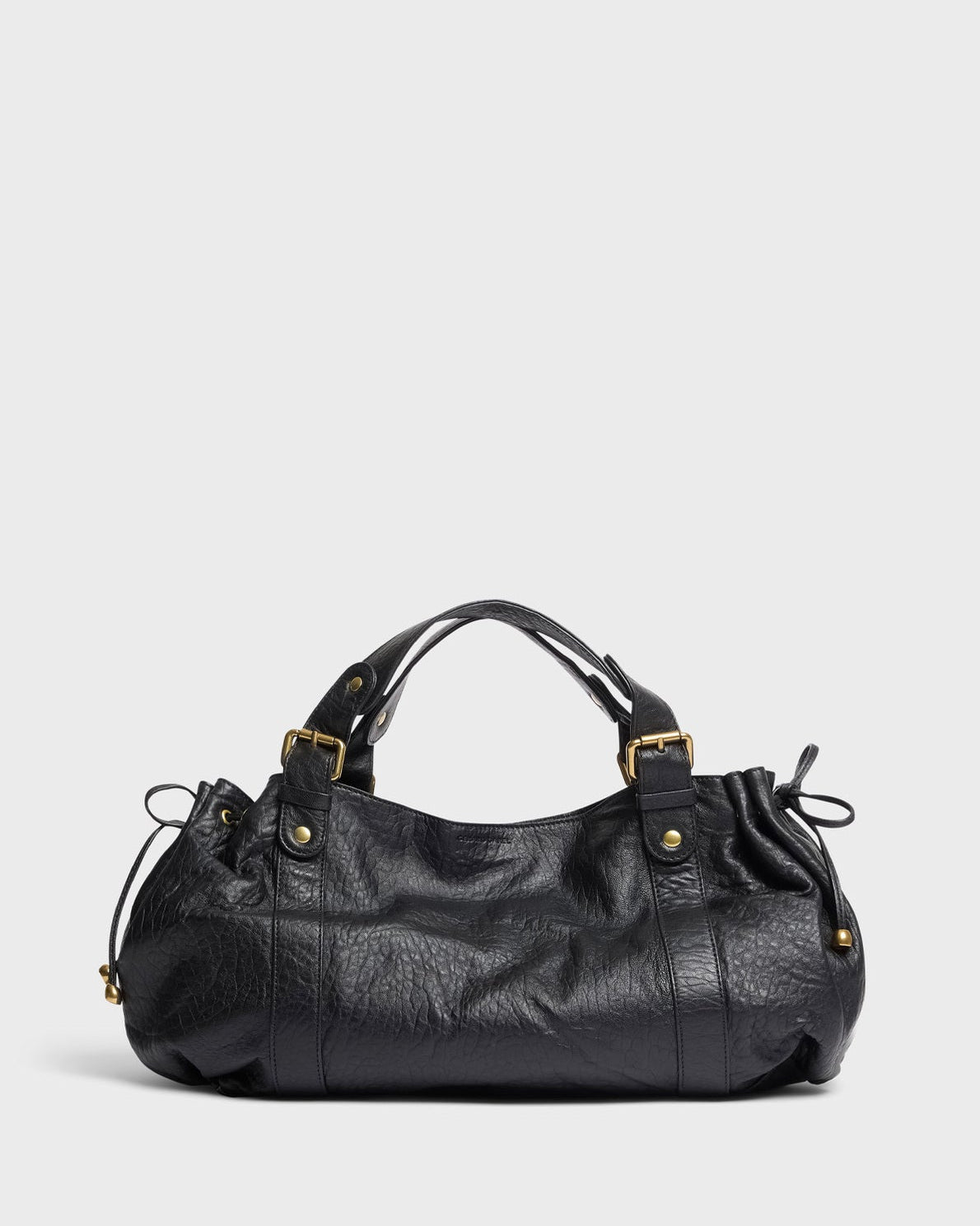 Gerard Darel - Sac À Main En Cuir Bubble 24H - Noir